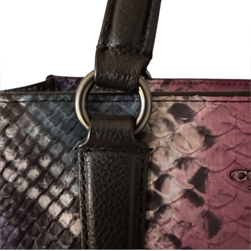 Coach Multi Python Crosby Mini Carryall Bag - image 6